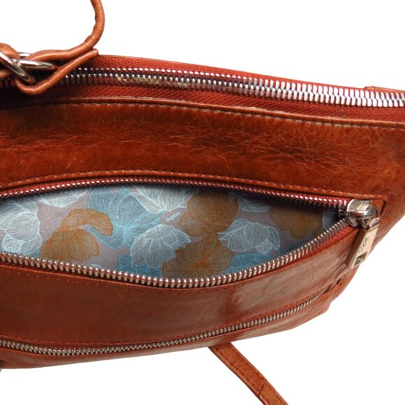 Crossbody Buttery Soft All Leather Outer Very Good Condition - Picture 6 of 10